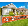 thumbnail image 1 of 2023 Blue and White Graduation Banner Yard Sign Lawn Outdoor Garden for Senior Grade Class of 2023 Graduation Party Decorations, 1 of 4
