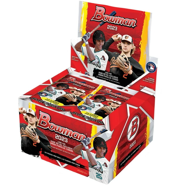 2023 Bowman Baseball Factory Sealed Retail Display Box