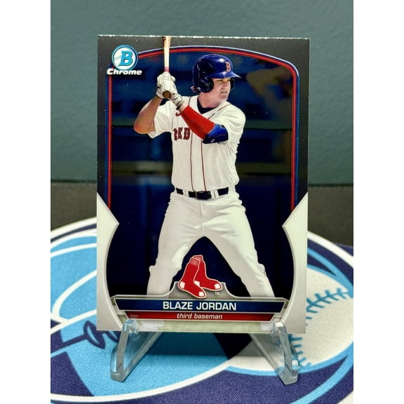 2023 Bowman Blaze Jordan Boston Red Sox BP-101 Prospects Trading Card MLB Baseball