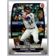 2023 Bowman Ezequiel Tovar RC #15 Colorado Rockies Baseball Card