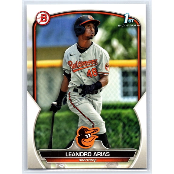 2023 Bowman Prospects Leandro Arias #BP-84 Baltimore Orioles Baseball Card