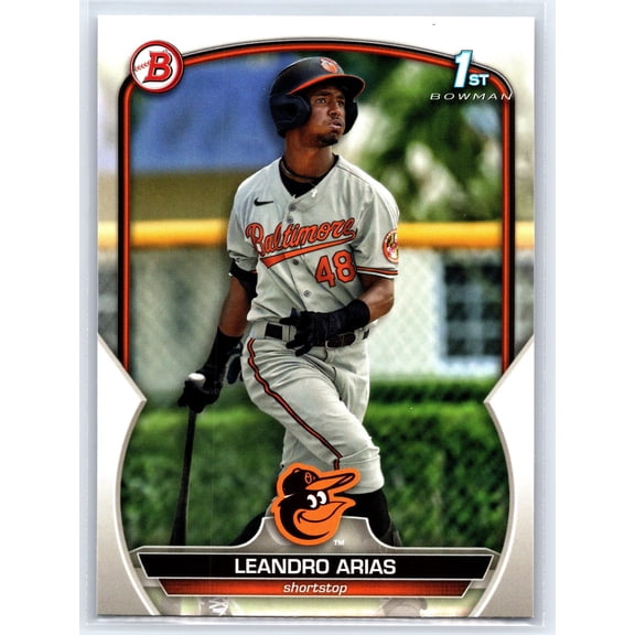 2023 Bowman Prospects BP-84 Leandro Arias Baltimore Orioles Baseball Card