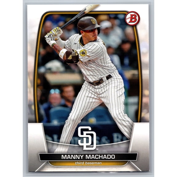 2023 Bowman Manny Machado San Diego Padres #45 Baseball Card Near Mint or Better