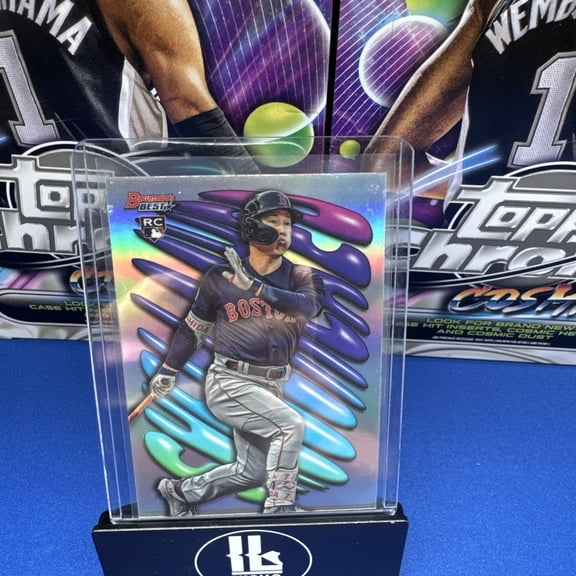2023 Bowman Masataka Yoshida #SH - 6 Refractor Parallel/Variety Rookie Insert