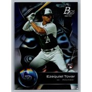 2023 Bowman Platinum Ezequiel Tovar #63 RC Baseball Card Colorado Rockies
