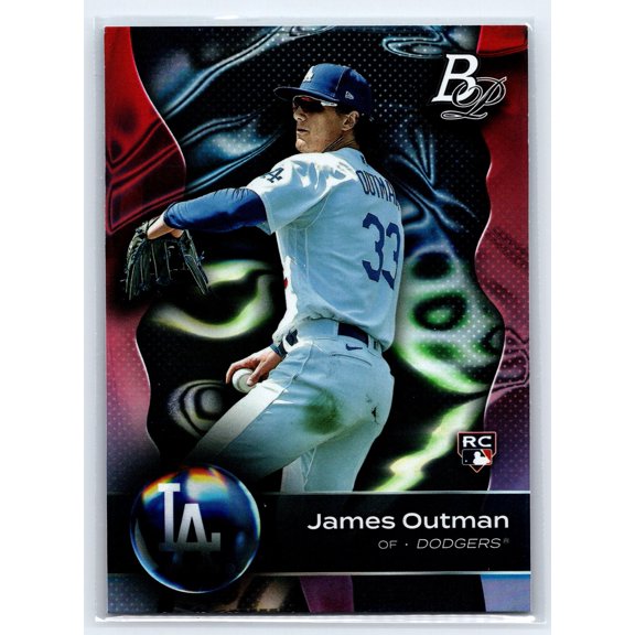 2023 Bowman Platinum James Outman #53 RC