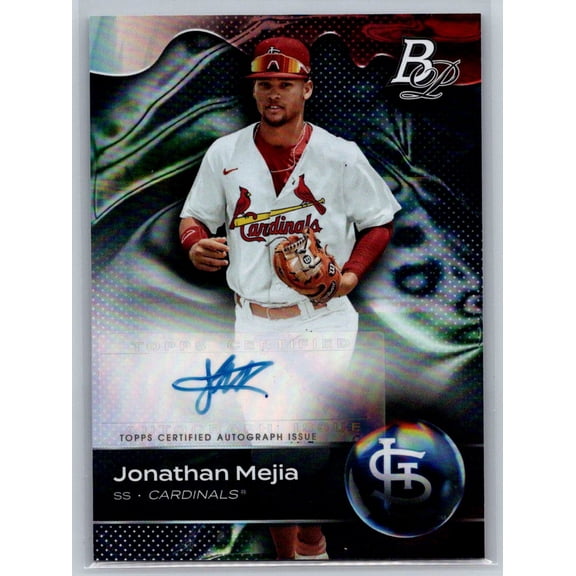 2023 Bowman Platinum Jonathan Mejia #TOP-61 Top Prospect Autographs AU Topps