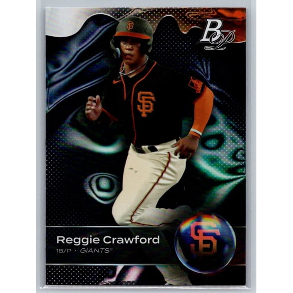 2023 Bowman Platinum Reggie Crawford #TOP-17 Top Prospects