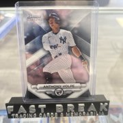 2023 Bowman Sterling Gold Rookie Anthony Volpe BSR-21 New York Yankees Baseball Card