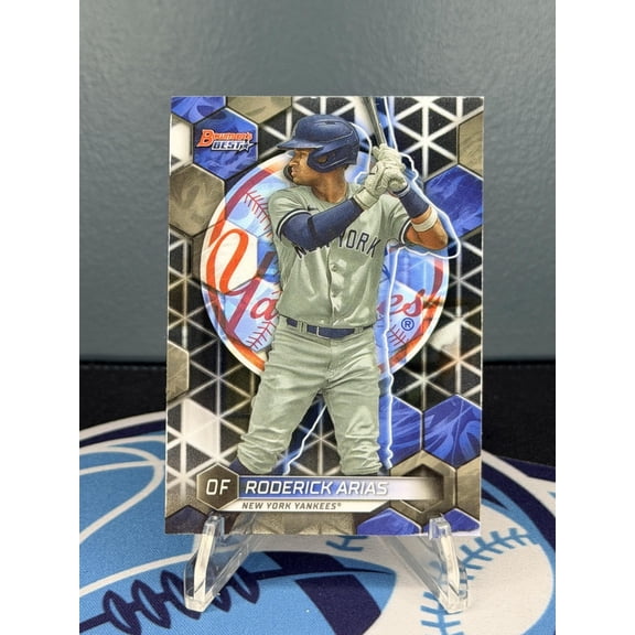 2023 Bowman's Best Top Prospects TP-14 Roderick Arias New York Yankees Baseball Card