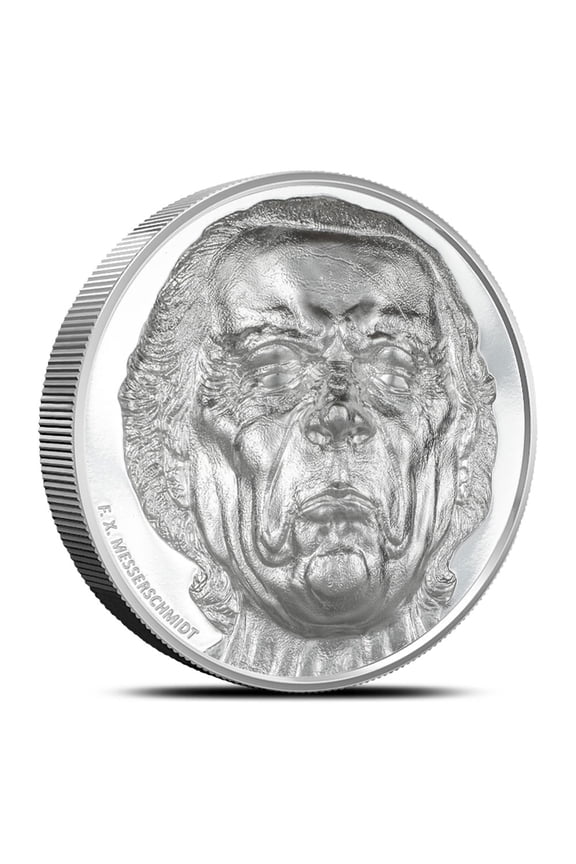 2023 CIT Striking Heads: The Vexed Man High Relief Proof 2 oz Silver Coin - 30455