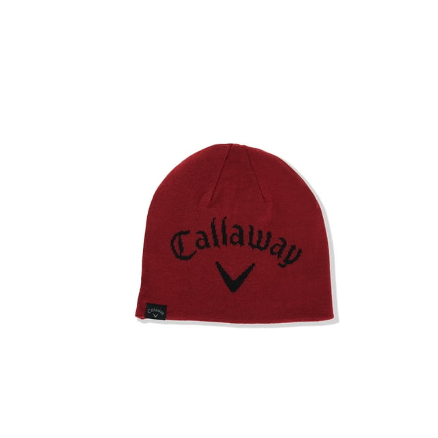 2023 Callaway TA Reversible Beanie Cardinal One Size Fits Most