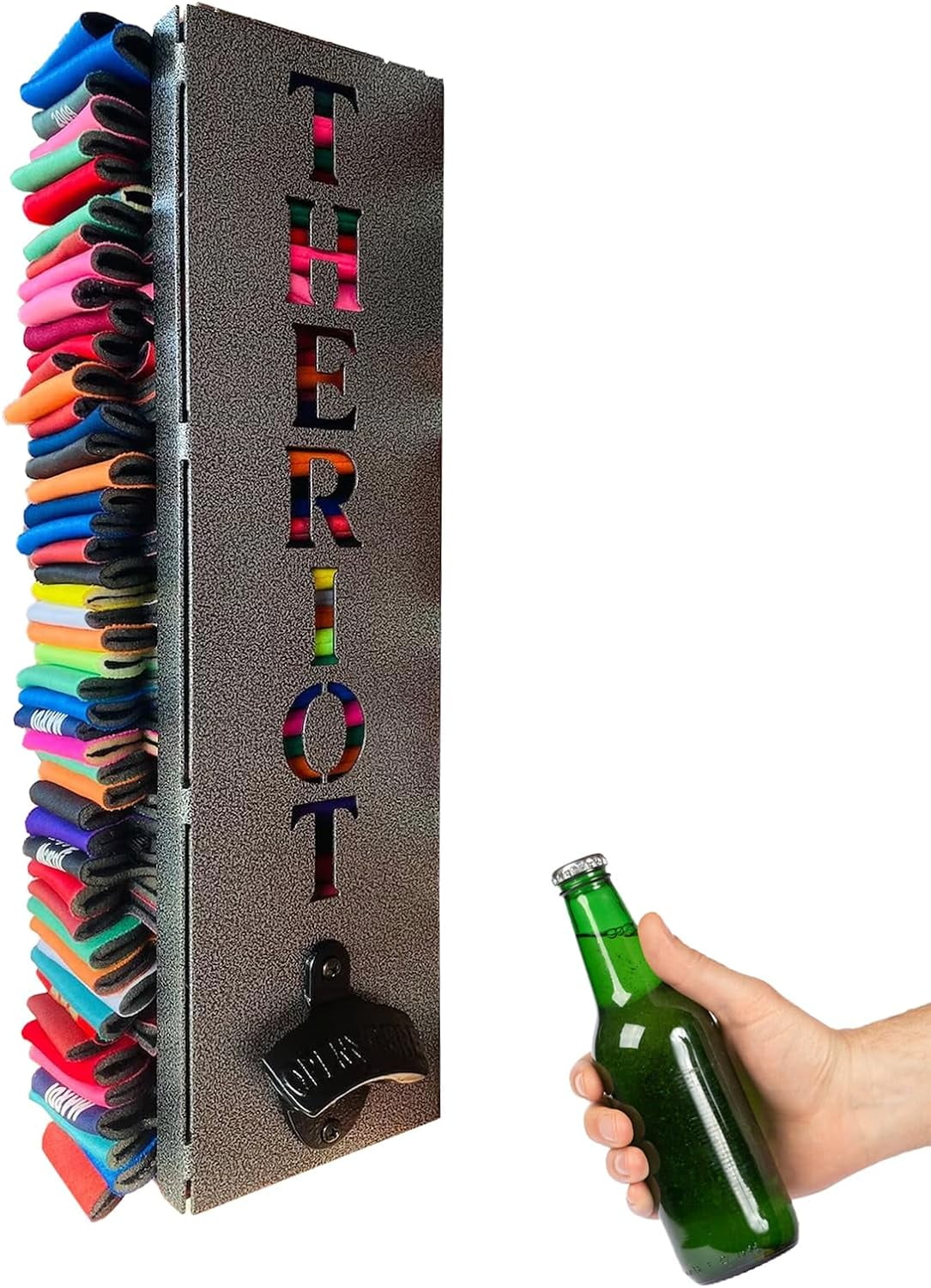 2023 Can Cooler Holder with Bottle Opener, Can Cooler Holder, Beer