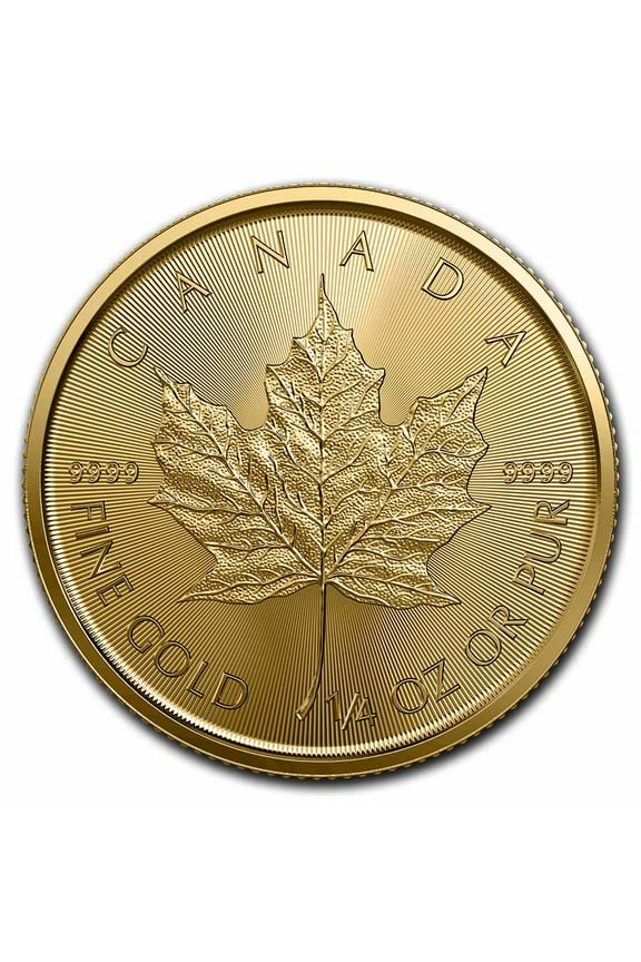 2023 Canada 1/4 oz Gold Maple Leaf BU