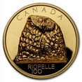 thumbnail image 1 of 2023 Canada 2 oz Gold $200 Petit hibou, by Jean Paul Riopelle, 1 of 4