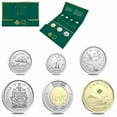 thumbnail image 1 of 2023 Canada Classic Canadian Uncirculated 6-Coin Set (w/Box & COA), 1 of 9