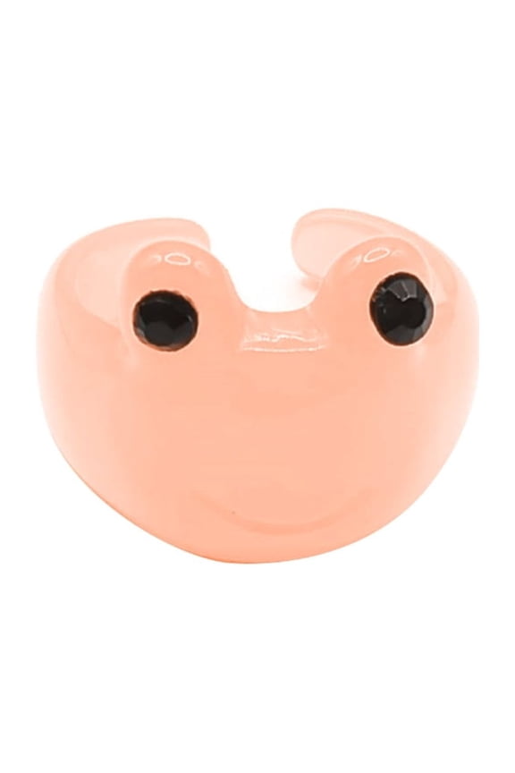 2023 Cartoon Simple Frog Rings Women Fashion Sweet Five Color Fashion Open Rings Wedding Finger Accessories Jewelry