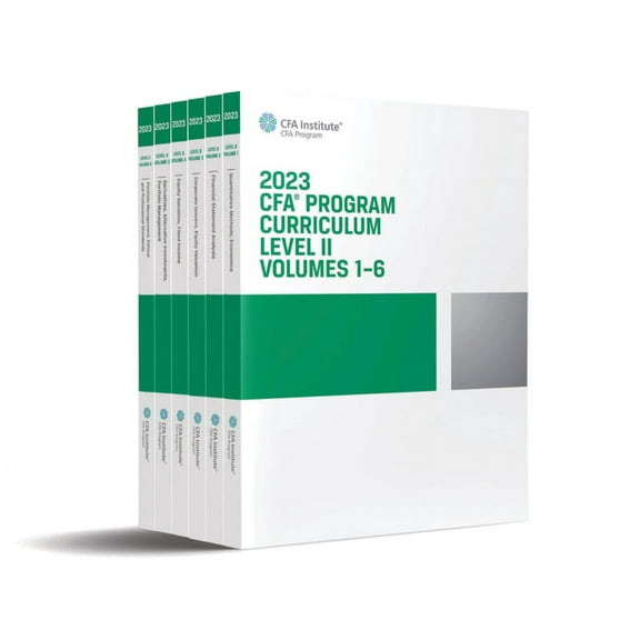 2023 Cfa Program Curriculum Level II Box Set, (Paperback)