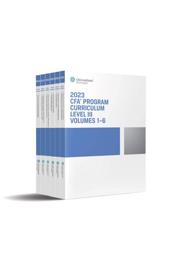 2023 Cfa Program Curriculum Level III Box Set (Paperback)