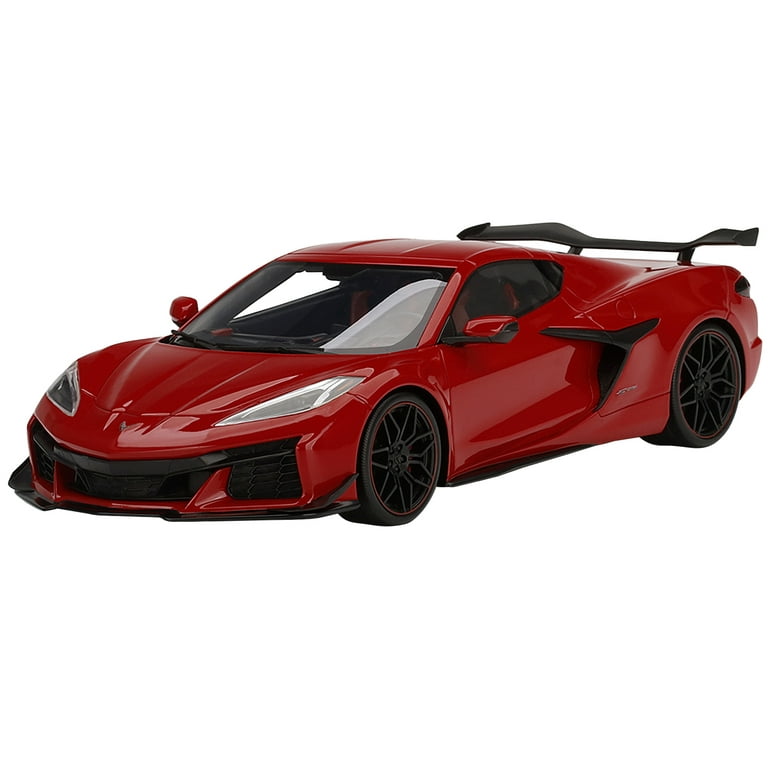 2023 Chevrolet Corvette Z06 Torch Red 1/18 Model Car by Top Speed