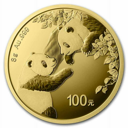 2023 China 8 gram Gold Panda BU (Sealed)
