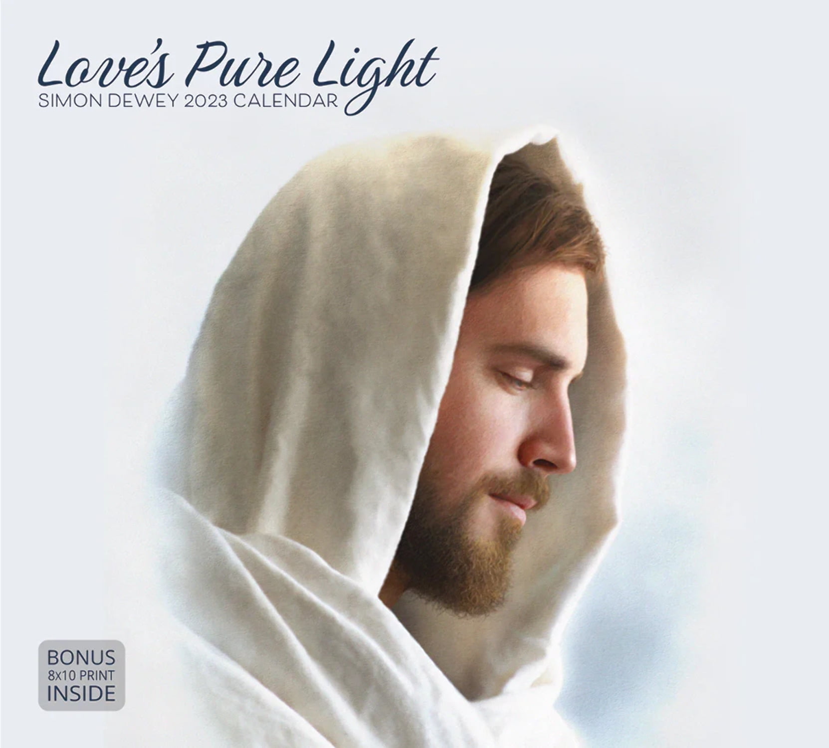 2023 Christian Calendar Simon Dewey Love's Pure Light Wall Calendar