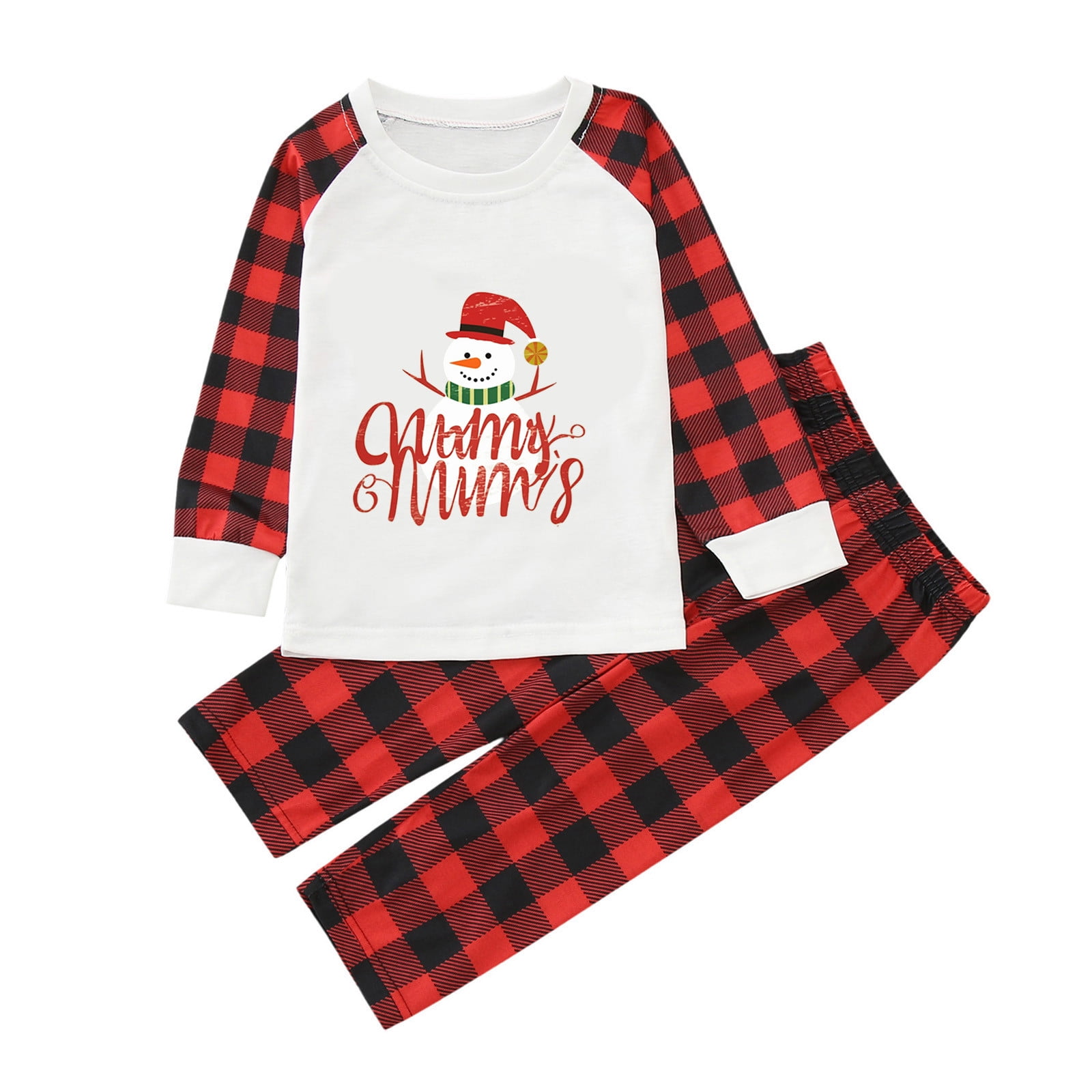 2023 Christmas Family Suit Children Boys Girls Cartoon Deer Printed