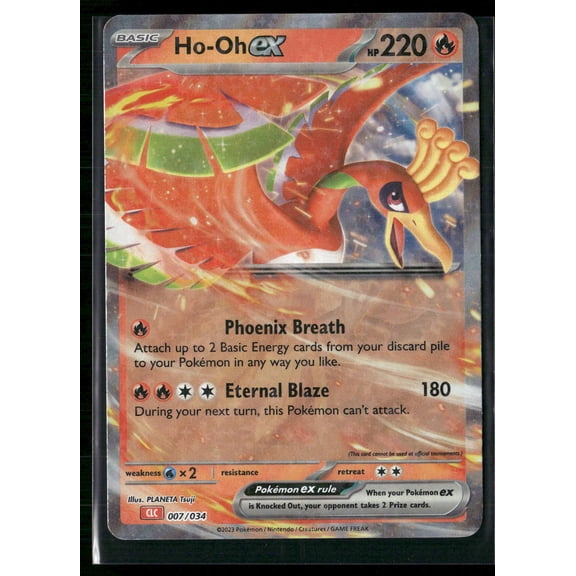 2023 Classic Collection Ho-Oh EX Holo #7/34