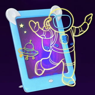 Doodle Board Light Up Drawing Board for Kids Light Drawing Pad Magic Pad  Kids Drawing Tablet with Magic Pen Glow in Dark Painting Writing Board  Developing Drawing Skills Gifts for Boys Girls (