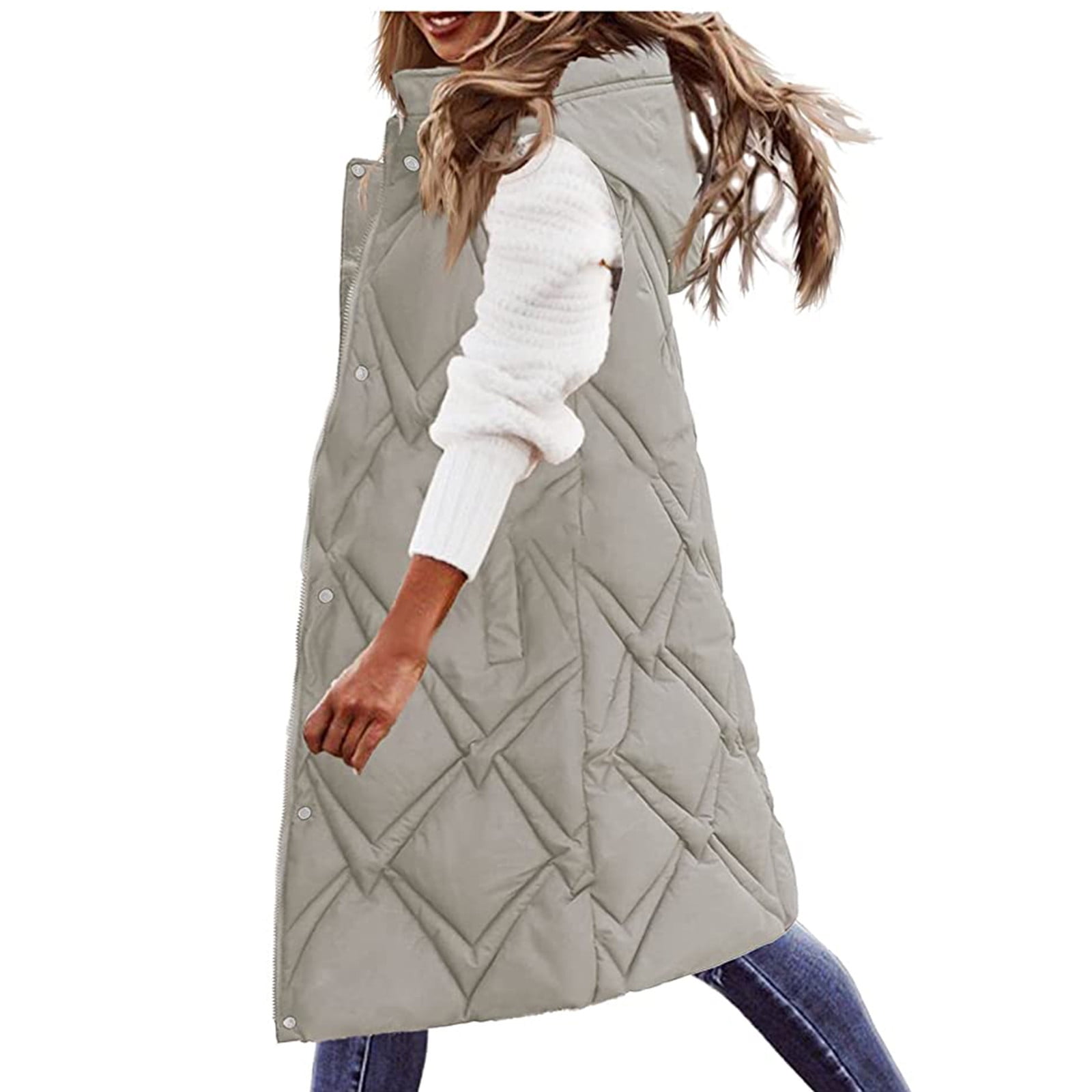 PRETTYGARDEN Women's Fashion Winter Coat Long Sleeve Lapel Zip Up