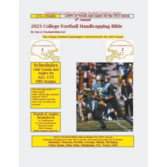 2023 College Football Handicapping Bible (Paperback)