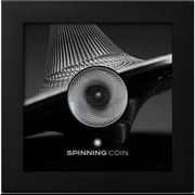 2023 Cook Islands Spinning Coin 1oz Antique Finish Silver - 30051