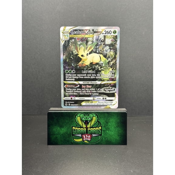 2023 Crown Zenith Leafeon VSTAR Holo Special Illustration Rare SAR #GG35/GG70