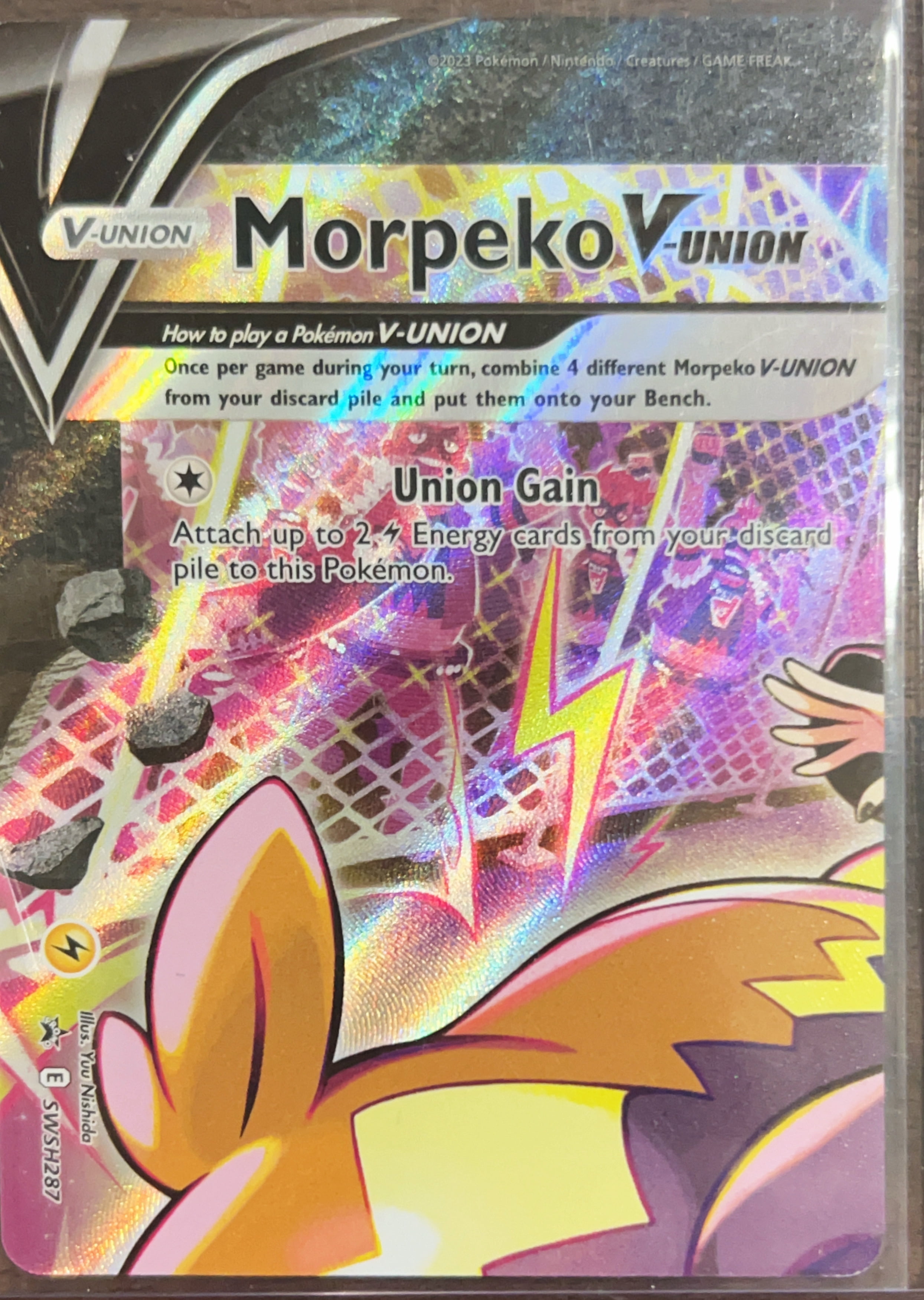 海外公式Crown Zenith モルペコ V-UNION Pokemon Trading Card Game: Sword & Shield (SWSH12.5) Crown Zenith