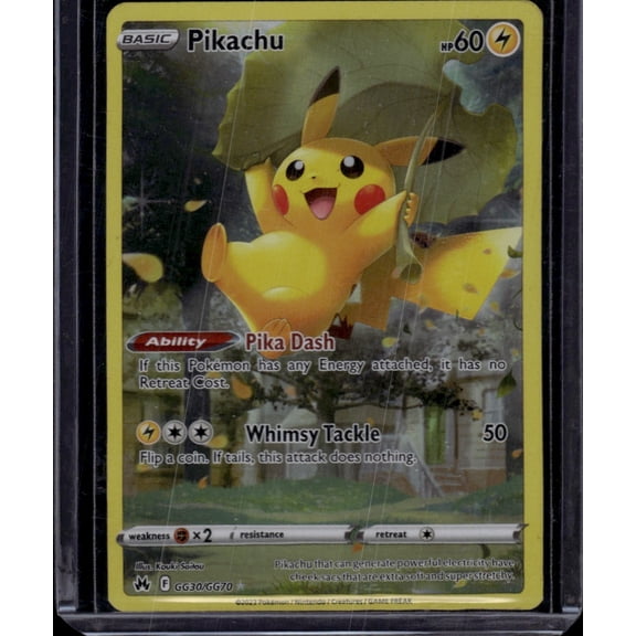 2023 Crown Zenith Pikachu Holo AR #GG30/GG70