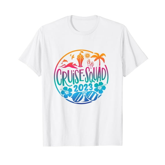 2023 Cruise Squad Vacation Beach Matching Group T-Shirt
