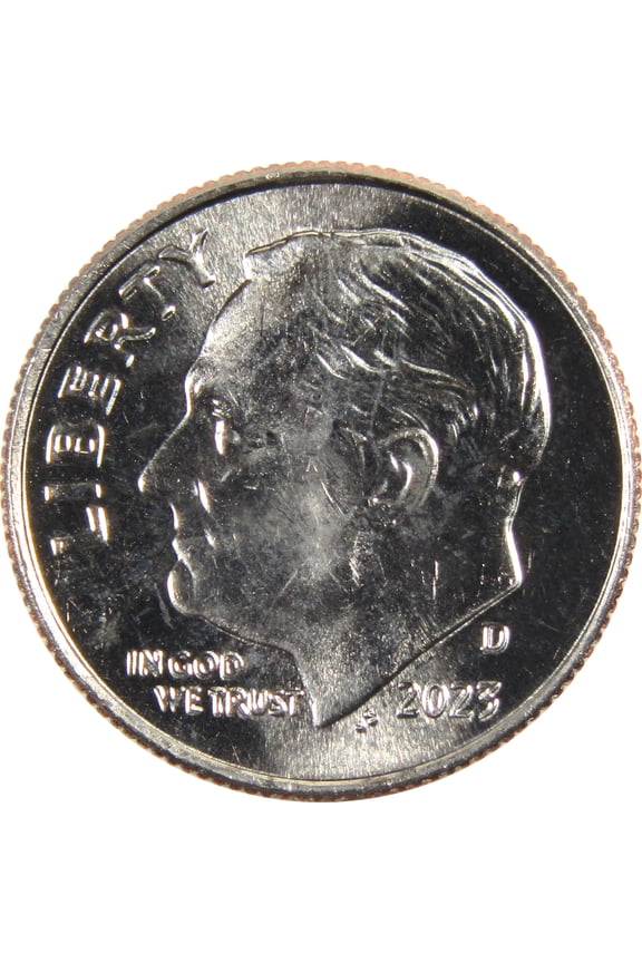 2023 D Roosevelt Dime BU Uncirculated Clad 10c Coin