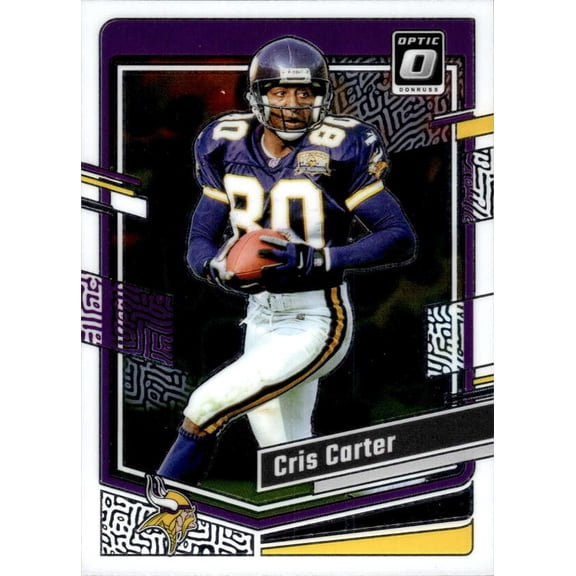 2023 DONRUSS OPTIC #122 CRIS CARTER MINNESOTA VIKINGS