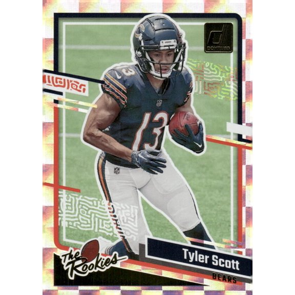 2023 DONRUSS THE ROOKIES #34 TYLER SCOTT CHICAGO BEARS
