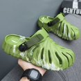 2023 Designer Leaf Slippers Men Women Summer Hollow Slides Male Home
