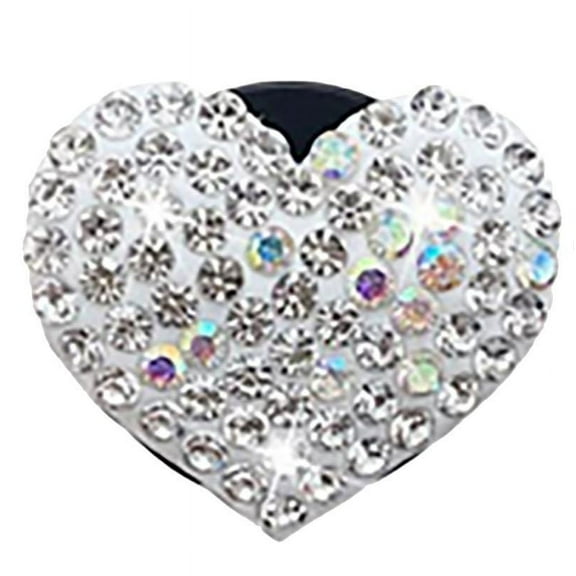 2023 Diamond Heart Car Aromatherapy Clip, Vehicle-Mounted Perfume for Odor Removal, Long-Lasting 5-8 Weeks Scent, Anxiety Relief, Easy Installation, Unisex Car Decor
