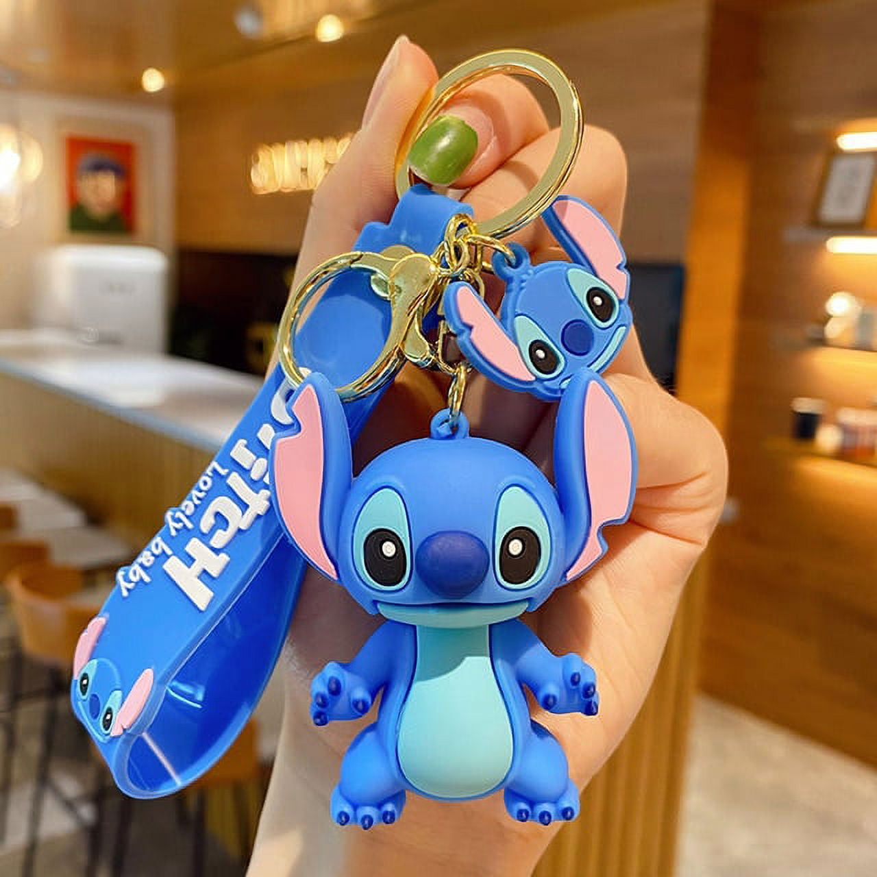 Lilo & Stitch Disneys Face Key Chain Holder