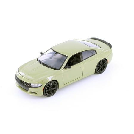 2023 Dodge Charger SXT Hardtop, Green - Showcasts 77387D - 1/24 Scale Diecast Model Car