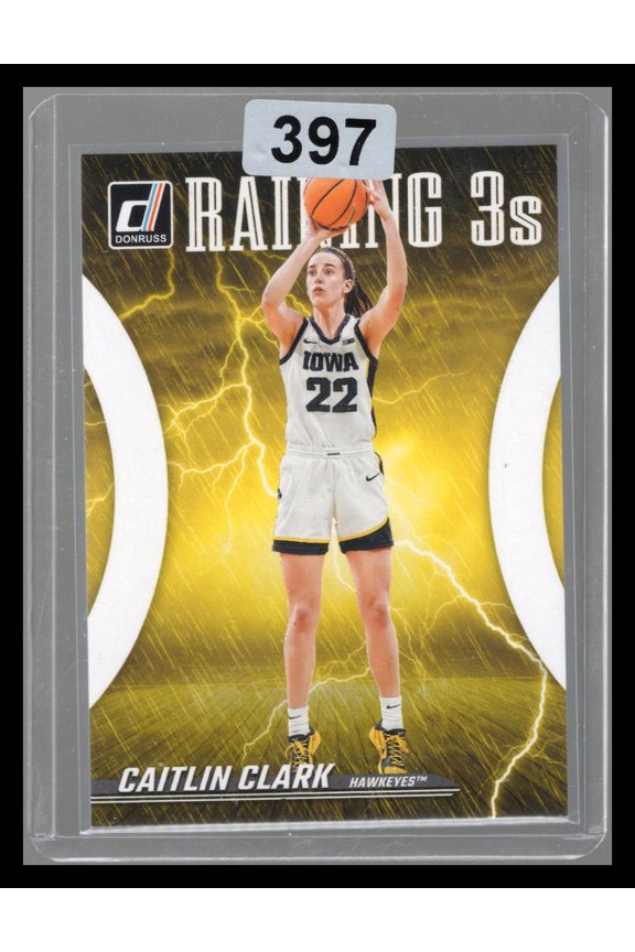 2023 Donruss C.C. Collection Caitlin Clark Iowa Hawkeyes R1 Basketball Card Iowa Hawkeyes NCAA Basketball Trading Card