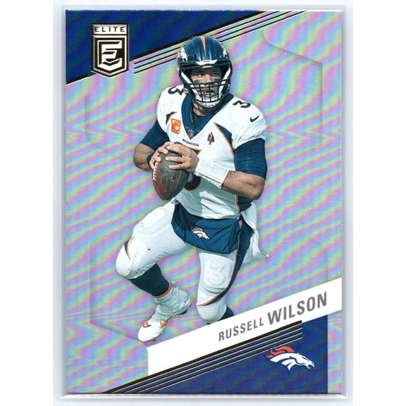 2023 Donruss Elite Russell Wilson #85 Denver Broncos NFL Football Trading Card