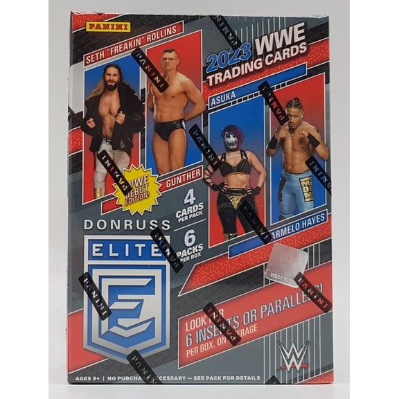 2023 Donruss Elite WWE Factory Sealed Blaster Box 24 Cards