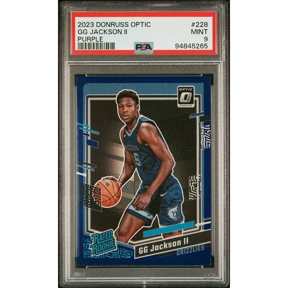 2023 Donruss Optic #228 Gg Jackson II Purple PSA 9