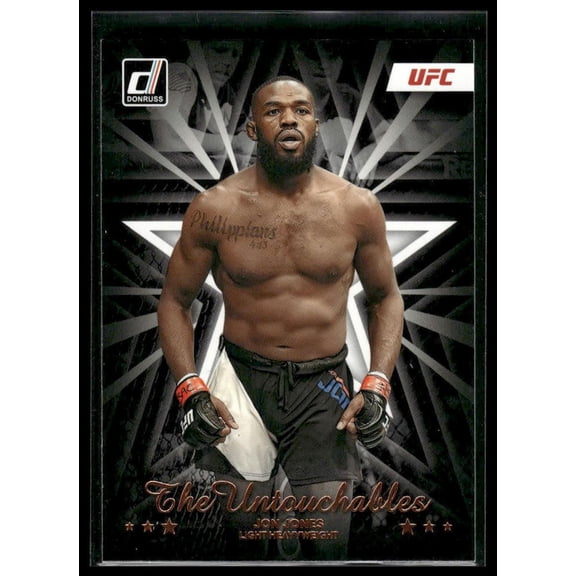 2023 Donruss UFC Jon Jones #19 The Untouchables