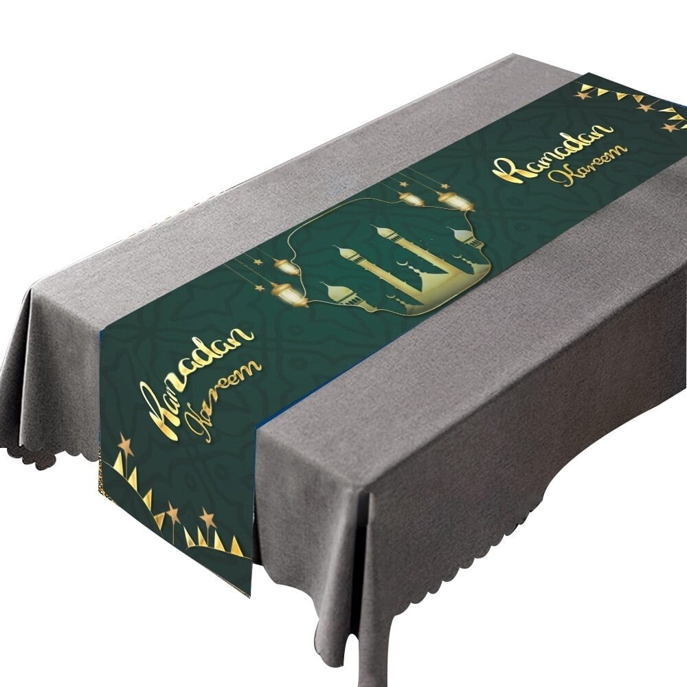 ramadan mubarak table runner