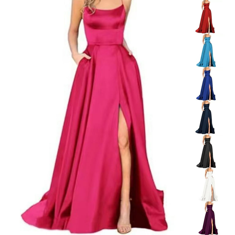 Rose color maxi dress hot sale
